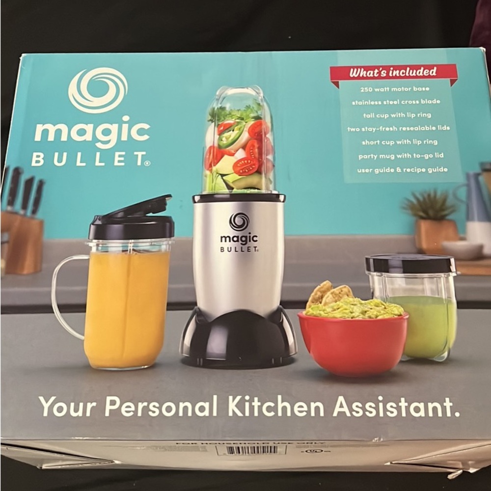 Brand new magic bullet, never opened.